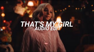 Thats My Girl  Fifth Harmony edit audio [upl. by Ungley]