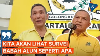 Golkar Bakal Pantau Perkembangan Survei Jusuf Hamka [upl. by Rehpinej]