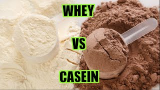 WHEY vs CASEIN Protein [upl. by Farra438]