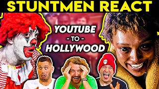 Stuntmen React to Bad amp Great Hollywood Stunts 41 ft RackaRacka [upl. by Torre]