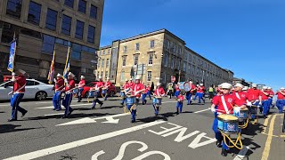 Royal Burgh Of Rutherglen campsie Club Apprentice Boys Of Derry Rutherglen Bluebell Flute Band 2024 [upl. by Neret]