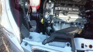 2015 Chevrolet Spark Oil Change NO JACK OR RAMPS [upl. by Adnoraj]