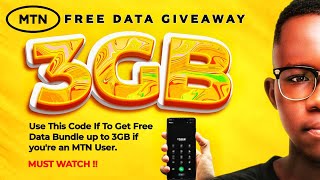 Stop Paying for Data Learn the MTN Cheat Code for Free Data 📌 [upl. by Melissa390]