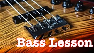 If I Could bass lesson  1927 [upl. by Eednil]