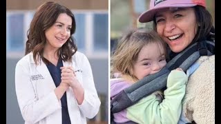 Greys Anatomy star Caterina Scorsone pays touching tribute to daughter with Down Syndrome【News】 [upl. by Ajin333]