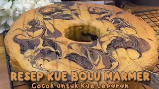 Resep Marmer Cake Enak dan Lembut terMudah terSimpel Anti Gagal [upl. by Melvina]