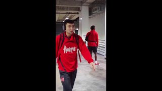 Nebraska Basketball  Keisei Tominaga Arrival [upl. by Rede378]