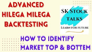 ADVANCE HILEGA MILEGA TESTING amp PERFORMANCE banknifty nifty sharemarket optionstrading [upl. by Caesar]