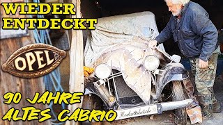 WIEDER ENTDECKT  90 Jahre altes Cabrio  Harzer Bikeschmiede [upl. by Nifled]