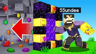 FINDING a LOST INFINITY STONE DIMENSION in Minecraft Insane Craft [upl. by Toddy]