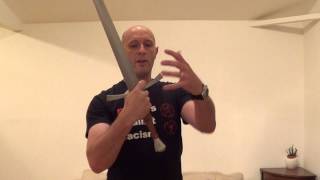 How to grip the medieval longsword Part 1 Historical Fencing [upl. by Pammie791]