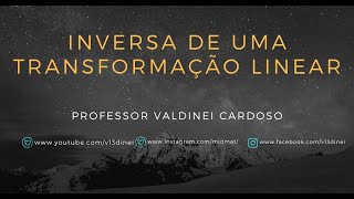 Como calcular a inversa de uma matriz utilizando escalonamento [upl. by Patrich522]