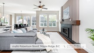 BEAUTIFUL Morningstar Home in Maple Ridge  10480 Robertson Street  Lapp Real Estate Group [upl. by Masha]