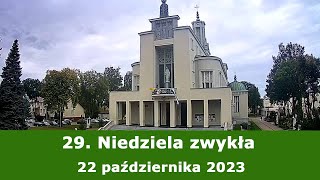 2210 g1000 29 Niedziela zwykła  Msza święta na żywo  NIEPOKALANÓW – bazylika [upl. by Notneb]