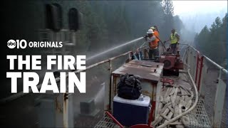 Rarely seen Fire Train helping battle Shasta County wildfire [upl. by Ennaeiluj673]