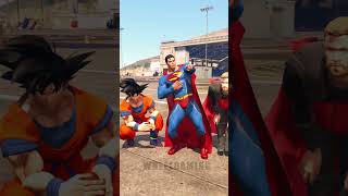 GTA 5 Superman vs Falling cars Who is Powerful shorts [upl. by Emmerich]