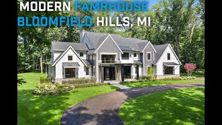 Modern Bloomfield Hills Farmhouse [upl. by Arreic]