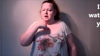 Adding Facial Expressions to signs in British Sign Language BSL [upl. by Sitnalta393]