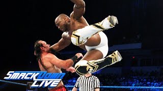 Shelton Benjamin amp Chad Gable vs The Ascension SmackDown LIVE Aug 29 2017 [upl. by Anileba]