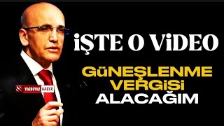 Mehmet Şimşek ile Böyle Dalga Geçtiler Güneşlenme Vergisi Alacağız [upl. by Tannen]