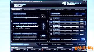 Customization Software for Roccat Kone XTD  Max Customization Gaming Mouse [upl. by Terrence]