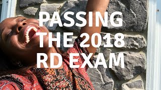 Passing The 2018 RD Registered Dietitian Exam [upl. by Aihn416]