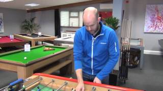 How to Play Foosball Rules  Ball Off Table [upl. by Ecyac]