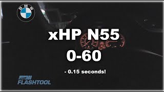 e90 335i 060 Before and After xHP Transmission Tune ZF6HP [upl. by Daveta]