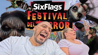 FESTIVAL DEL TERROR sixflags Mexico esta de LOCURA video completo [upl. by Voltmer]