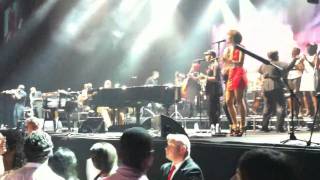 Stevie Wonder Live Paris 072010  another stars [upl. by Annavas]