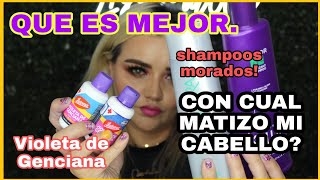 VIOLETA DE GENCIANA O SHAMPOO MORADO  LIZZ MULLER [upl. by Iveksarap438]