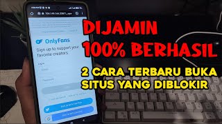 Cara Terbaru Buka Situs Yang di BLOKIR di Google Chrome 100 BERHASIL [upl. by Goldshlag561]