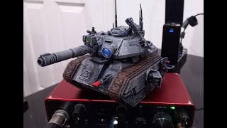 A New Converted 40K Guard Tank The Jaghatai Battle Tank [upl. by Erehs]