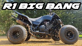 R1 BIG BANG Stealth Build  99p Stage 1 YFZ450R [upl. by Duwe]