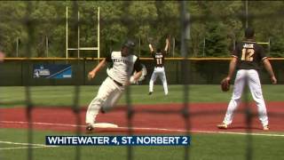 Whitewater baseball opens NCAA tournament with win [upl. by Rosabelle]