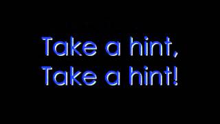 Take A Hint Lyric Video [upl. by Adriaens]