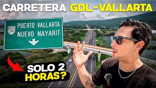 Así es la NUEVA CARRETERA quotGUADALAJARAVALLARTAquot 🇲🇽 Precios y Guía ✅ ¿Vale LA PENA [upl. by Ereynihc]