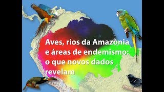 Aves rios da Amazônia e áreas de endemismo o que novos dados revelam [upl. by Pennebaker]