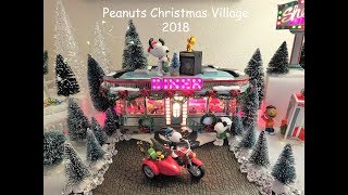 Department 56 Peanuts Christmas Village 2018 [upl. by Idaline]