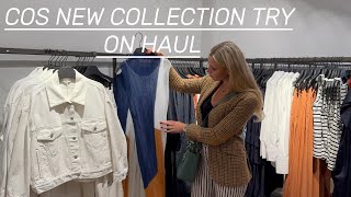 COS NEW COLLECTION TRY ON HAUL [upl. by Ayram]