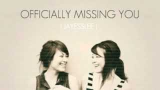 Jayesslee  Officially Missing You Studio  Lyric  Cover by Tamia [upl. by Afatsum]