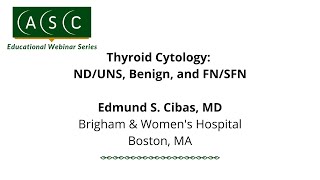 Thyroid Cytology NDUNS Benign and FNSFN [upl. by Filip]