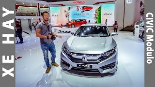 VMS 2017 Soi chi tiết Honda Civic 15 với gói độ Modulo cực chất giá thêm hơn 50 triệu [upl. by Justine]