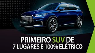 BYD TAN Primeiro SUV 7 lugares e 100 elétrico do Brasil  Mobility Channel [upl. by Namyac]