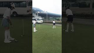 Chipping Practice Golf shortsvideo [upl. by Llednar]