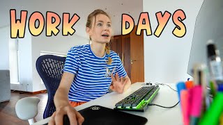 Work day of a 36 year old full time YouTuber living alone [upl. by Catha227]