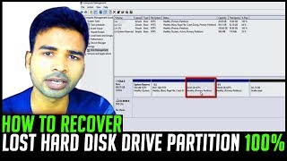 How to recover missing hard disk partition without loosing data  Lost Partition After Format FIXED [upl. by Herod]