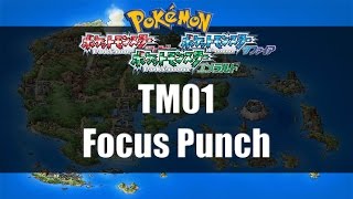 Pokemon RubySapphireEmerald  Where to find TM01 Focus Punch [upl. by Alwin556]