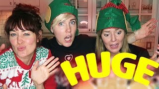 GINGERBREAD MEGA HOUSE w Grace Helbig and Mamrie Hart [upl. by Ethelind]