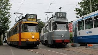 Amsterdamse dag 2015 bij de Electrische Museumtramlijn Amsterdam EMA [upl. by Terle670]